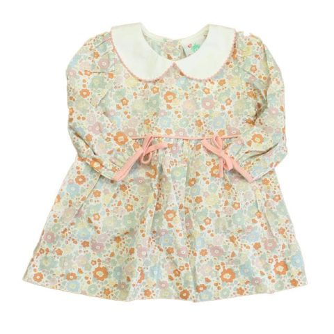 Shrimp & Grits Kids Girls Floral Dress 7805983588412
