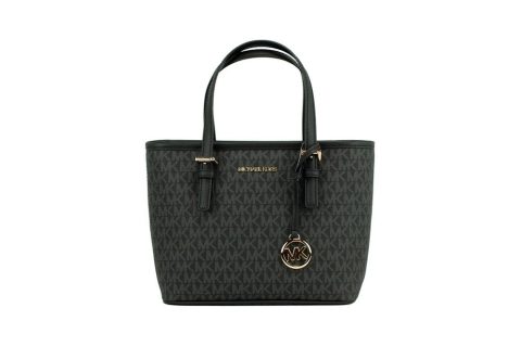 Michael Kors Jet Set Signature XS Carryall Top Zip Tote Bag Women’s Purse
