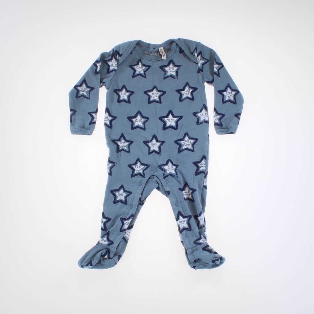 Stella McCartney Boys Stars 1-piece footed Pajamas 7805988208700