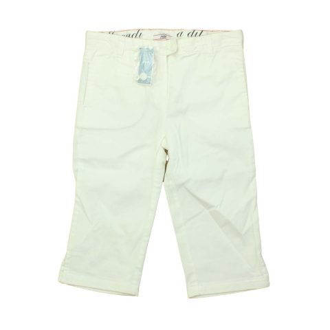 Jacadi Girls White Capri Pants 7805987160124