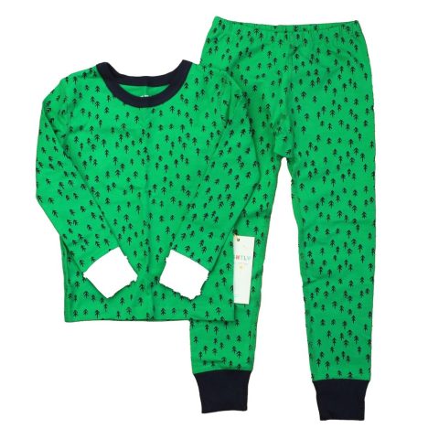 Mightly Boys Green | Blue 2-piece Pajamas 7805987520572