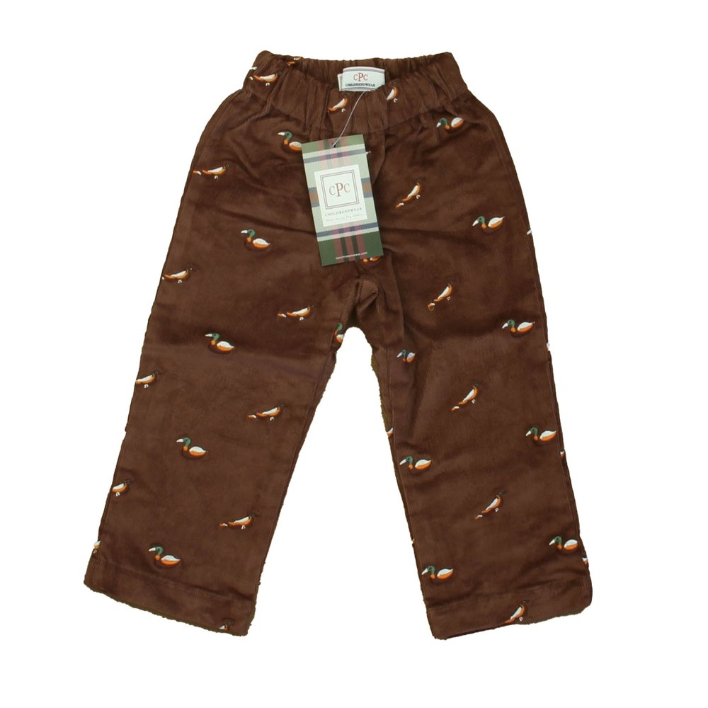 Classic Prep Boys Fudgesicle w/ Bird Embroidery Corduroy Pants Size: 12-24 Months 7805987651644