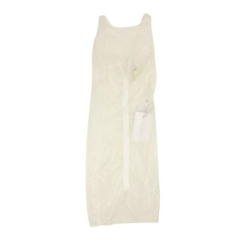 WHITE CONDOM DRESS