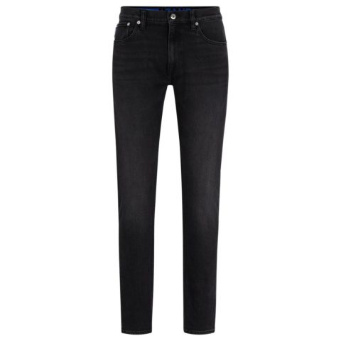Extra-slim-fit jeans in stonewashed stretch denim 7707803254844
