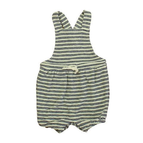 Janie and Jack Girls Navy Stripe Romper 7805990338620