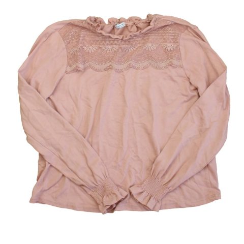 Mayoral Girls Pink Long Sleeve Shirt 7805991780412