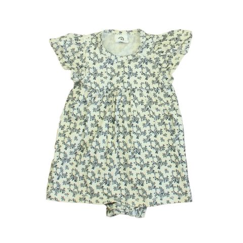 Musli Girls Ivory | Navy Dress 7805992894524