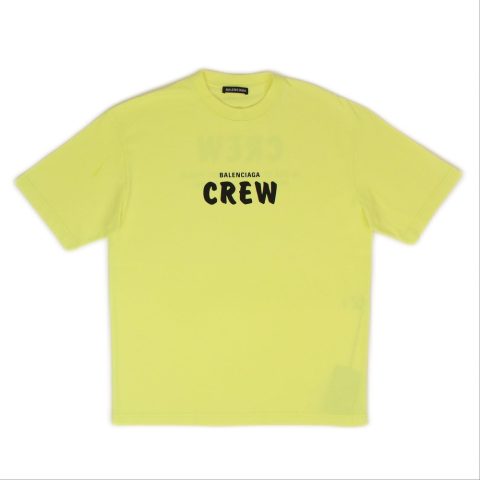 Lime/Black Crew T-Shirt