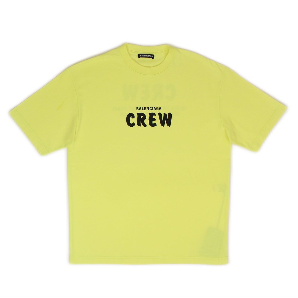 Lime/Black Crew T-Shirt