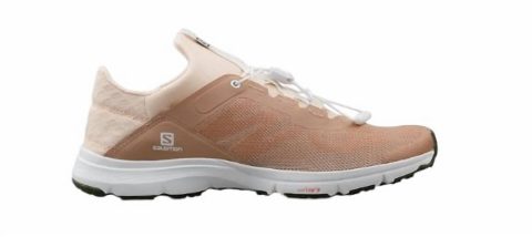 Women’S Amphib Bold Hiking Shoes In Sirocco/sun Kiss/olive Night 7833700663356