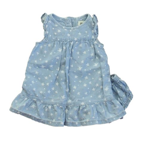 Hatley Girls Blue | White Stars Dress 7806008590396
