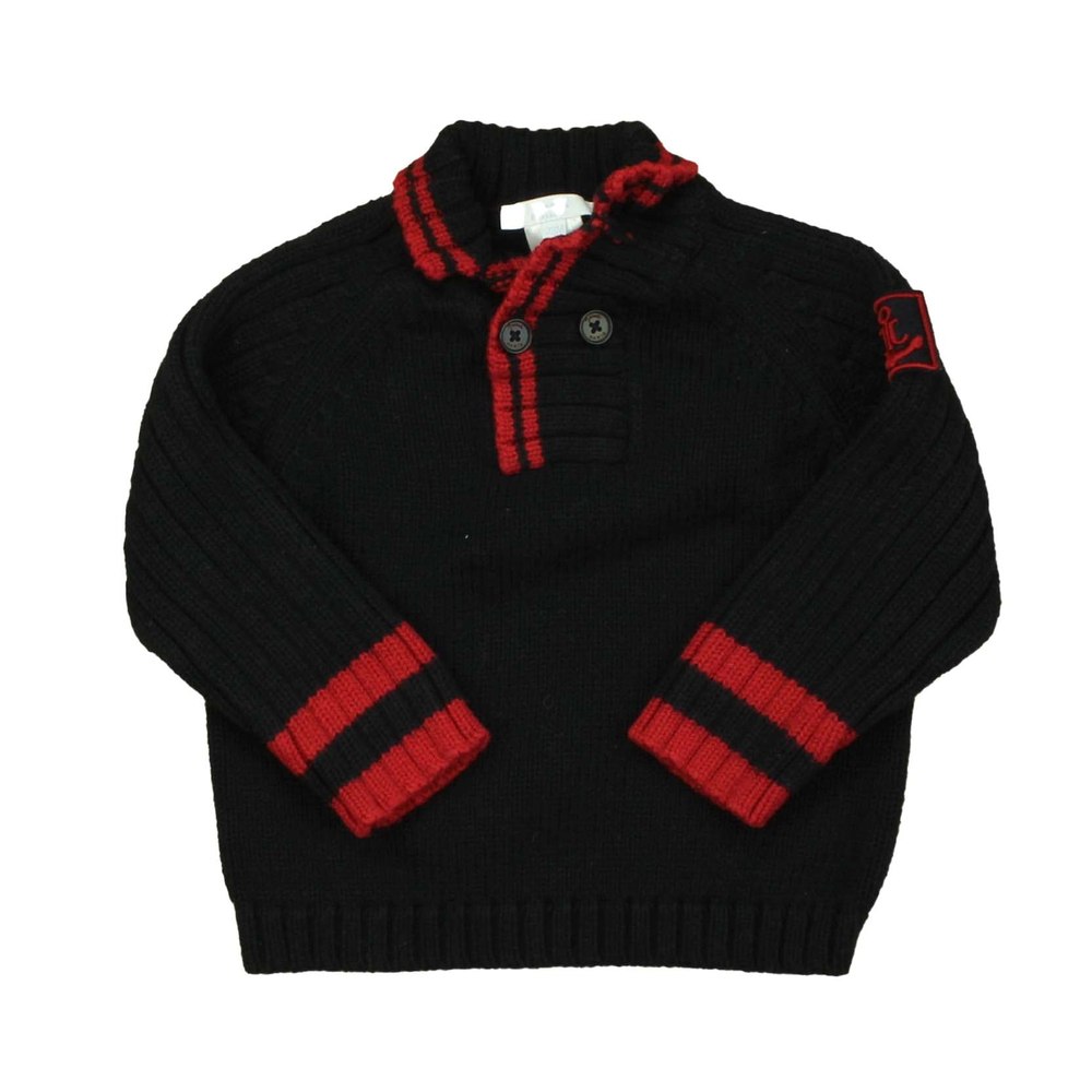 Jacadi Boys Blue | Red Sweater 7806005968956