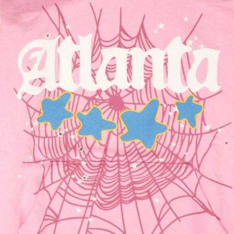 Pink Spider Atlanta Hoodie