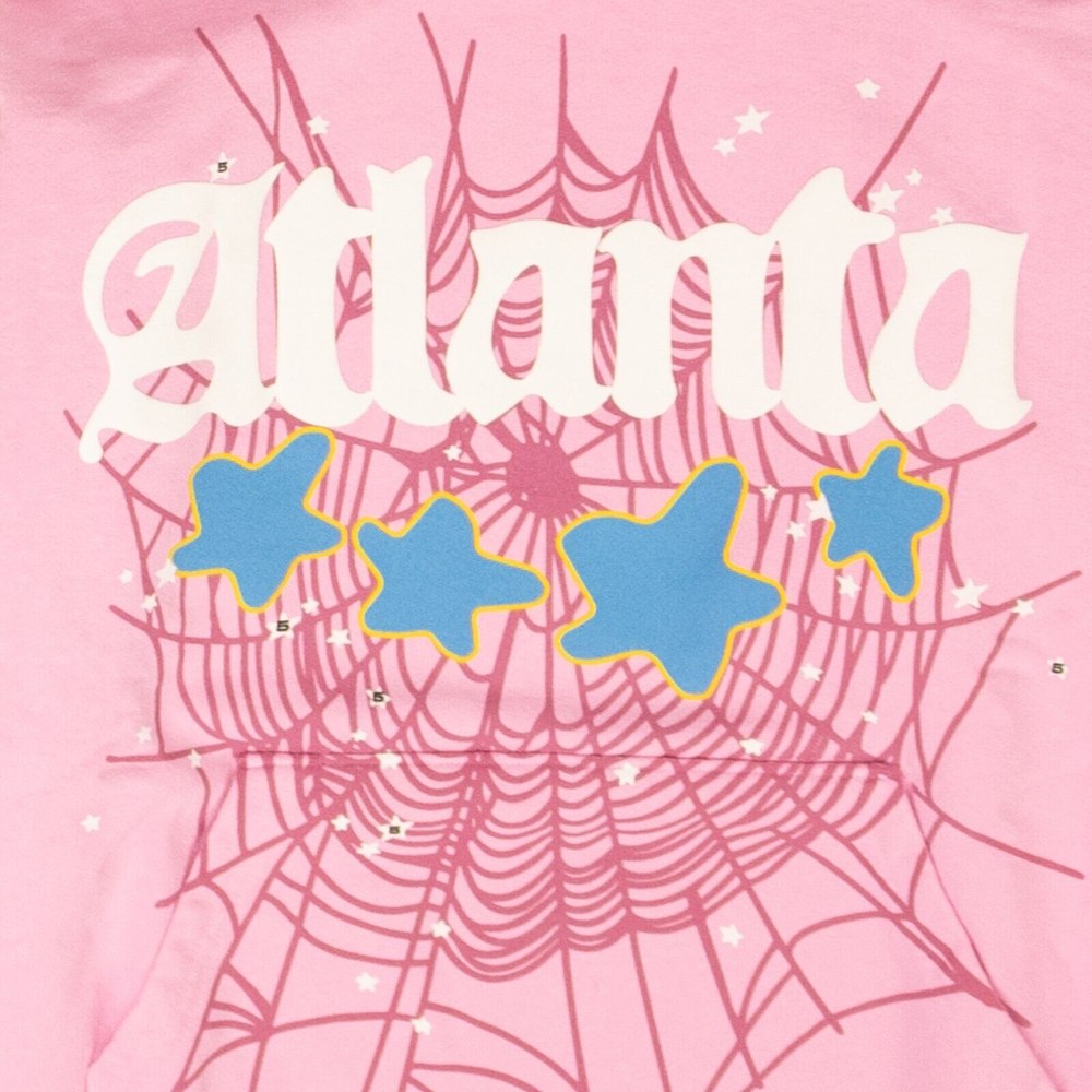 Pink Spider Atlanta Hoodie