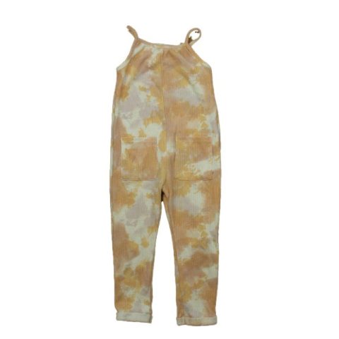 Grayson Mini Girls Pink Tie Dye Overall Shorts 7806015340604