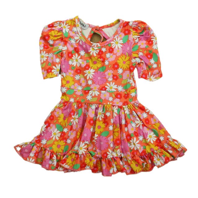 GirlHood Girls Pink Floral Dress 7806019305532