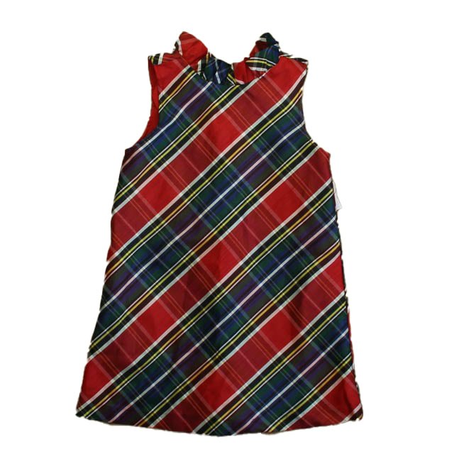 Crown & Ivy Girls Red | Green Plaid Dress 7806020550716