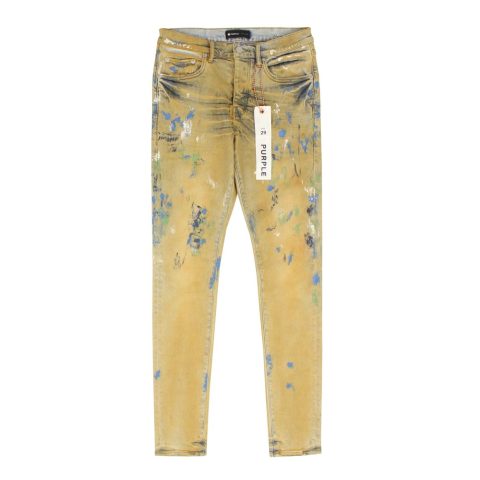 Light Indigo Cathey Spice Painted Jeans