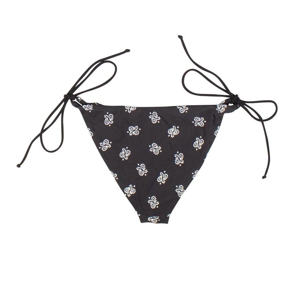 Black Bandana Print Bikini Bottom