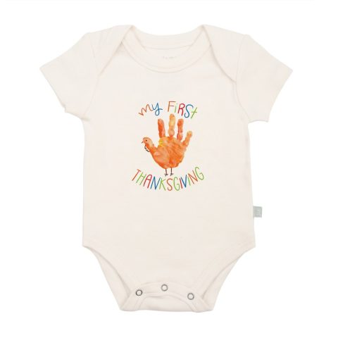 graphic bodysuit | thanksgiving hand