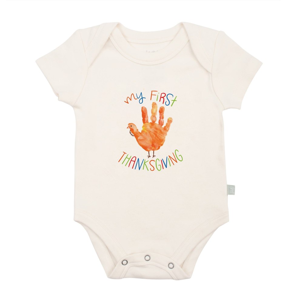 graphic bodysuit | thanksgiving hand