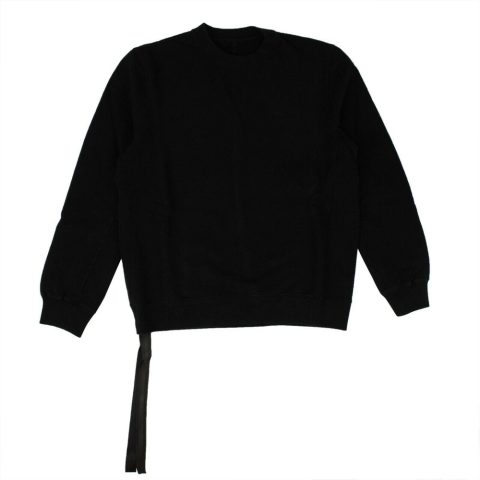 Unravel Project Cotton Logo Patch Sweatshirt – Black