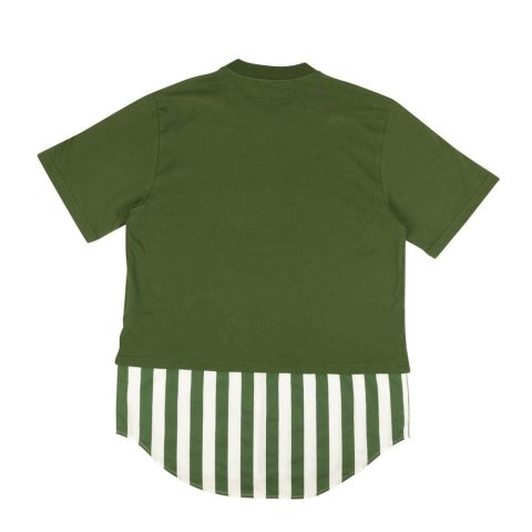 Men’S T-Shirts – Green/White