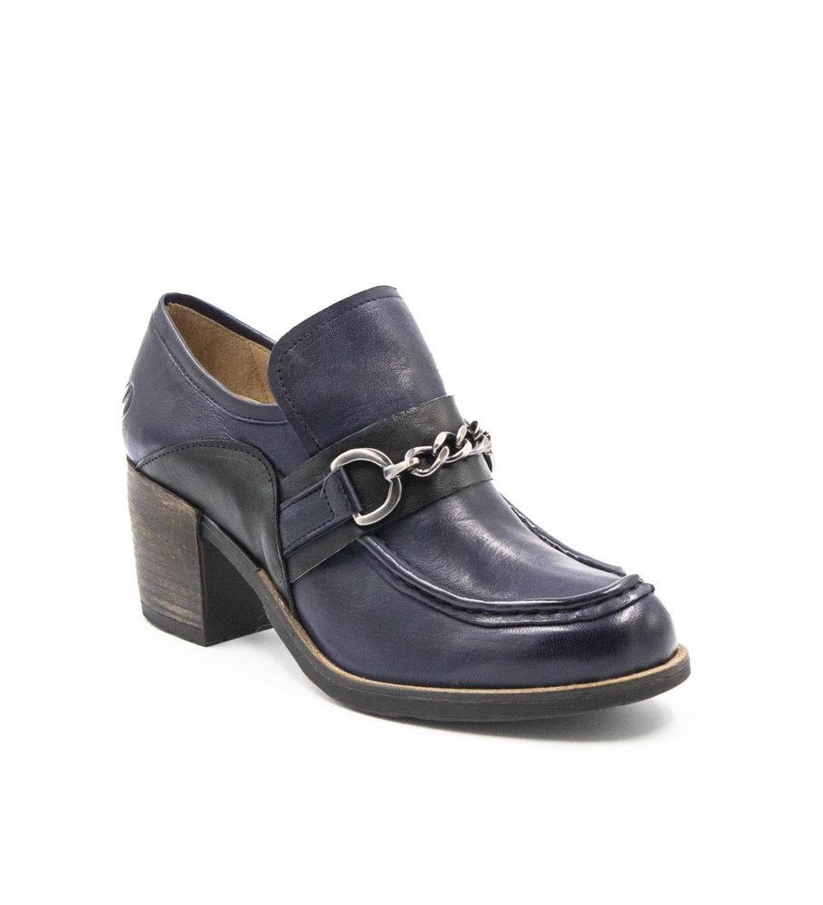 Women’s Palmer Chain Loafer Shoes In Blue/black
