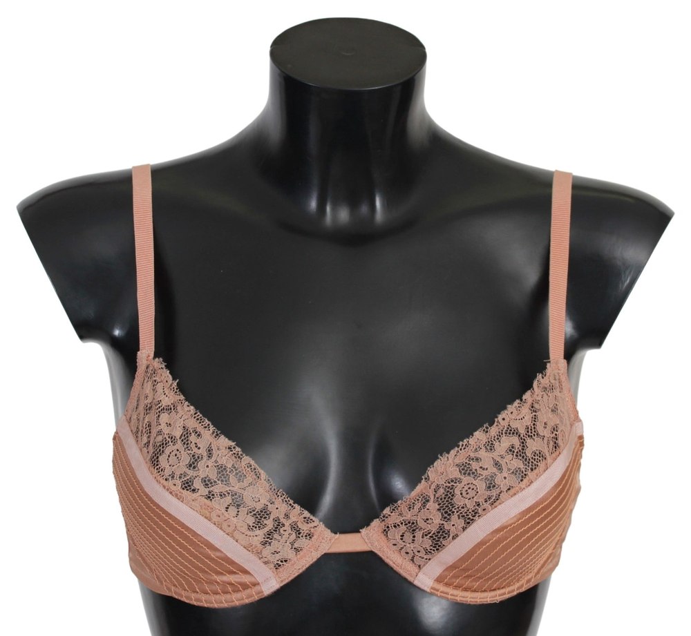Ermanno Scervino Lace Push Up Silk Women’s Underwear