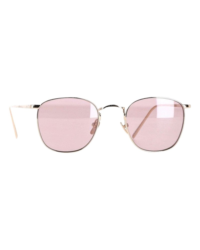 Linda Farrow The Simon Sunglasses in Gold Titanium