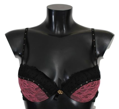 Roberto Cavalli pink Lace Push Up Bra Women’s Underwear