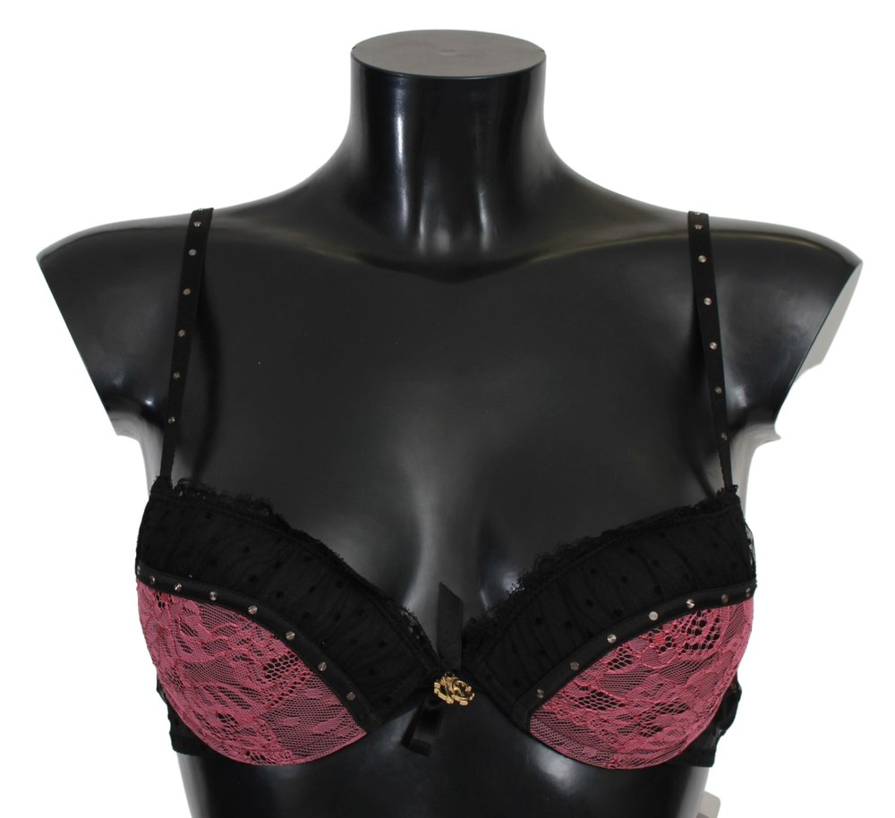 Roberto Cavalli pink Lace Push Up Bra Women’s Underwear