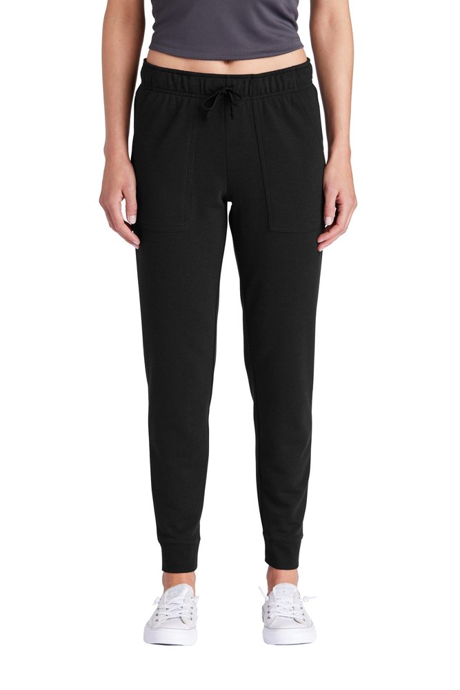 Sport-Tek Women’s PosiCharge Tri-Blend Wicking Fleece Joggers. LST299